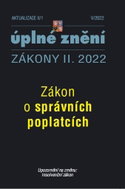 Aktualizace II/1 – Zákon o správních poplatcích - Kniha