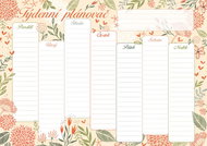 Weekly planner Flowers - Planner