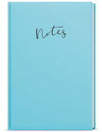 Notes linkovaný Pastel modrá - Zápisník