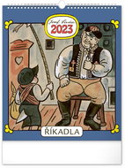 Josef Lada Říkadla 2 - nástěnný kalendář - Nástěnný kalendář
