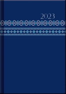 Týdenní diář A5 cz/sk Print Blue - Diář