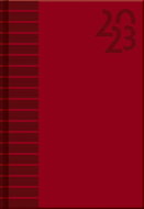 Týdenní diář A5 cz/sk Vivella red - Diář