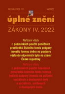 Aktualizace IV/1 2022: o podmínkách použití peněžních prostředků Státního fondu podpory investic - Kniha