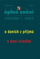 Aktualizace I/3 2022 – o daních z příjmů, o dani silniční - Kniha