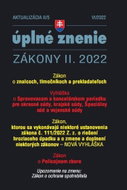 Aktualizácia II/5 2022 – Policajný zbor, tlmočníci, znalci a prekladatelia - Kniha