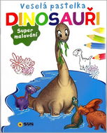 Veselá pastelka Dinosauři: Super malování - Malování vodou