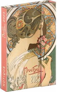 Týdenní magnetický diář Alfons Mucha 2023 - Diář