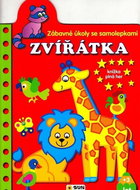 Zábavné úkoly se samolepkami ZVÍŘÁTKA: knížka plná her - Kniha