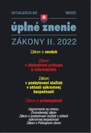 Aktualizácia II/6 2022 – Sloboda informácií, Zákon o cenách - Kniha