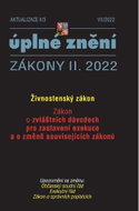 Aktualizace II/3 – Živnostenský zákon - Kniha
