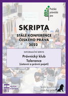 Skripta SKČP Právnický klub Tolerance: ústavní a právní pojetí - Kniha