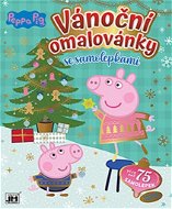 Vánoční omalovánky Peppa Pig: se samolepkami - Omalovánky