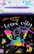 Lesní víly vyškrabávací obrázky - Vyškrabávací obrázky