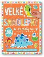 Velké samolepky pro malé ruce Dino ostrov - Kniha
