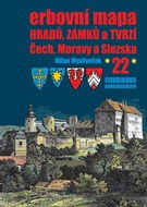 Erbovní mapa hradů, zámků a tvrzí Čech, Moravy a Slezska 22 - Kniha
