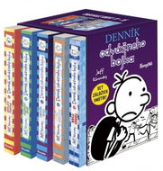 Denník odvážneho bojka 11-15: Set záložiek vnútri! - Kniha