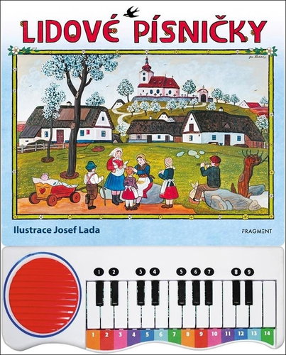 Lidové písničky s piánkem - Kniha - Main image