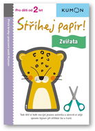 Stříhej papír! Zvířata: Pro děti od 2 let, Pracovní sešit Kumon - Kniha