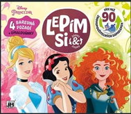 Lepím si znovu Princezny - Kniha