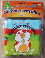 Knižka do kúpeľa - Domáce zvieratká - Kniha
