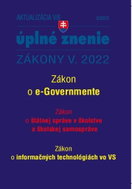 Aktualizácia V/6 2022 – štátna služba, informačné technológie verejnej správy - Kniha