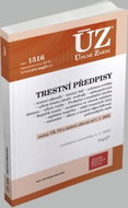 ÚZ 1516 Trestní předpisy - Kniha