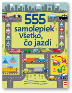 555 samolepiek Všetko, čo jazdí - Dětské samolepky