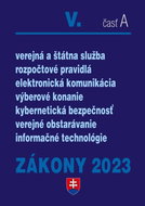 Zákony V-A/2023 – verejná správa: Úplné znenie po novelách k 1. 1. 2023 - Kniha
