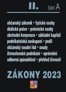 Zákony II A/2023 – Občanský zákoník - Kniha