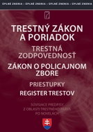Trestný zákon a poriadok: Súvisiace predpisy z oblasti trestného práva po novelách - Kniha