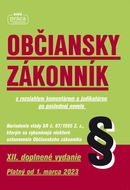 Občiansky zákonník: XII. doplnené vydanie, platný od 1. marca 2023 - Kniha