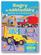 Excavators and trucks: activities with stickers - Kids Stickers