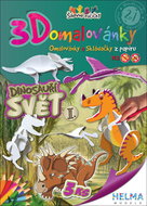 3D colouring book Dinosaur World II. - Colouring Book