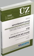 ÚZ 1533 Spotřební daně - Kniha