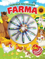 Farm colouring page - Colouring Book