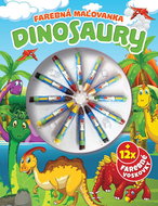 Dinosaurs colouring page - Colouring Book