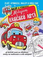 I love fire trucks - Colouring Book