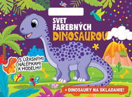 The world of colourful dinosaurs - Colouring Book
