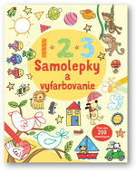 123 Samolepky a vyfarbovanie - Kniha