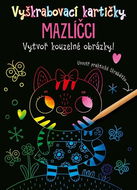 Vyškrabovací kartičky MAZLÍČCI: Vytvoř kouzelné obrázky! + škrabátko - Vyškrabávací obrázky