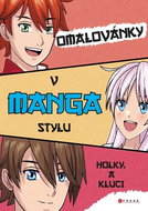 colouring page in manga style - Colouring Book