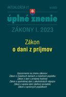 Aktualizácia I/1 2023 – daňové a účtovné zákony: Zákon o dani z príjmov - Kniha