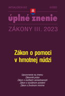 Aktualizácia III/2 2023  – Zákon o pomoci v hmotnej núdzi - Kniha