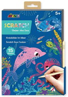 Škrabací kniha Moře - Creative Kit