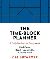 The Time-Block Planner: A Daily Method for Deep Work - Kniha