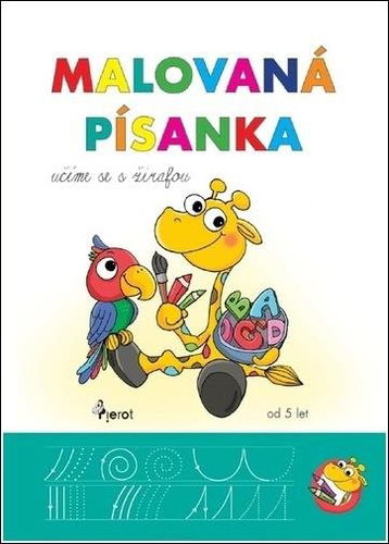 Malovaná písanka: Učíme se s žirafou - Kniha - Hlavní obrázek