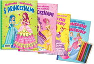 colouring page colouring and activities with princesses - Colouring Book