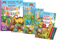 colouring page colouring and activity book Dinisaury - Colouring Book