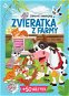 Zvieratká z farmy Zábavné samolepky: +50 nálepiek - Kniha