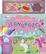 Plstěné hrátky Jednorožci: + 28 plstěných samolepek a 5 scén ke hraní - Kniha